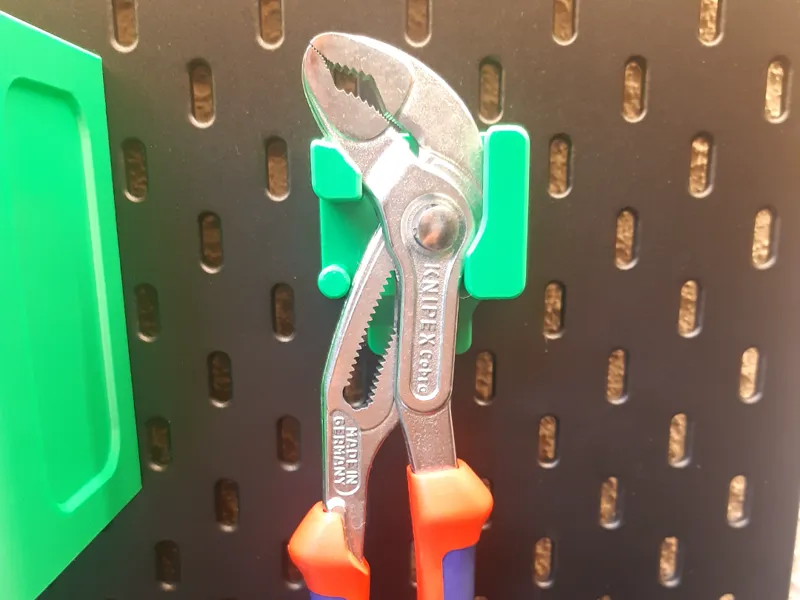 Skadis Halterung für Knippex Cobra Zange 87 05 250