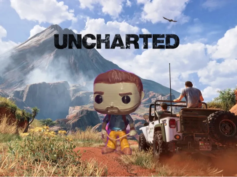 Uncharted Nathan Drake Funko style figure 