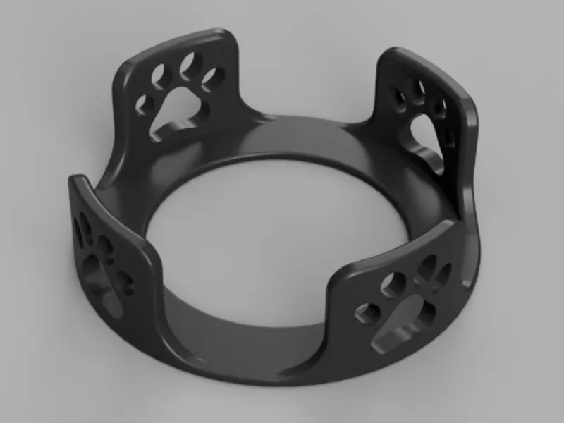 Paw Print Coaster Holder