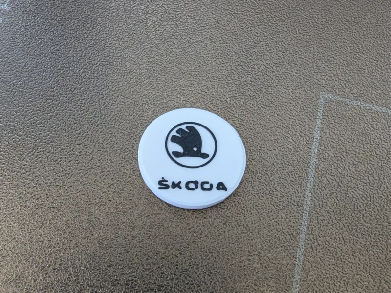 Simple Skoda Shopping Cart Token (10kr / 1 EUR)