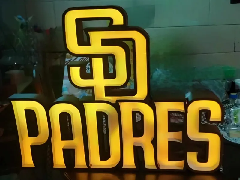 SD Padres Lamp