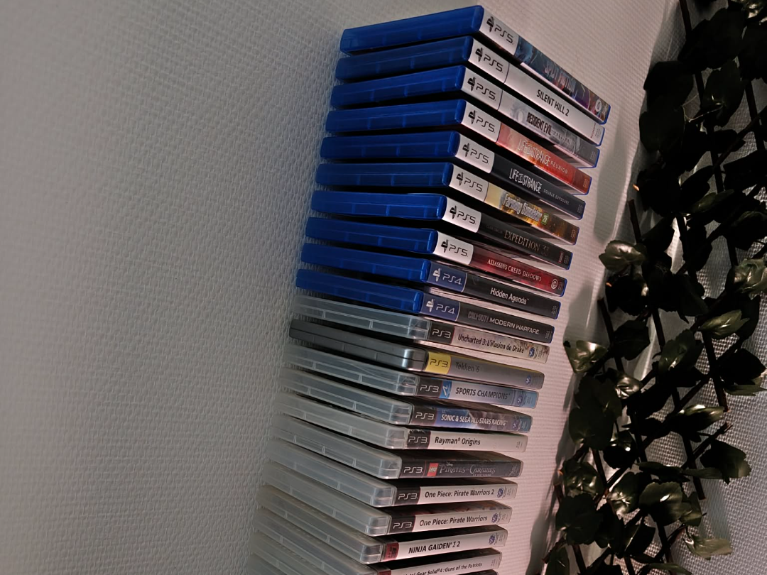 Wall mounted video games / DVD support