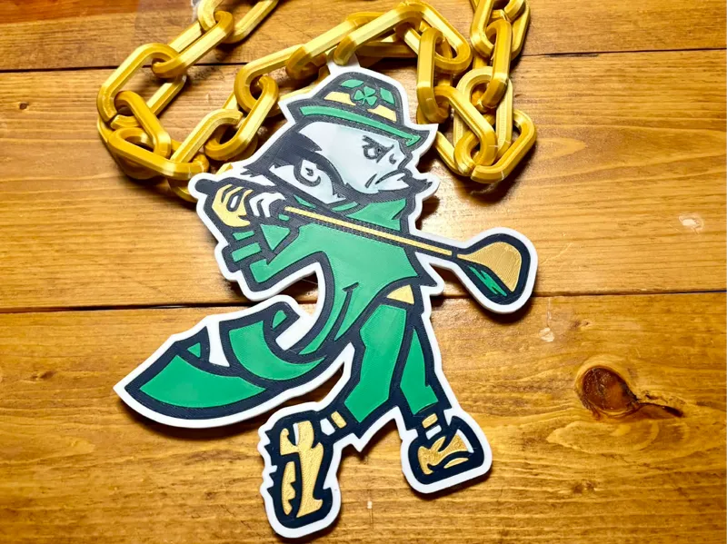 Notre Dame Golf Jumbo Turnover Chain 2026 Edition