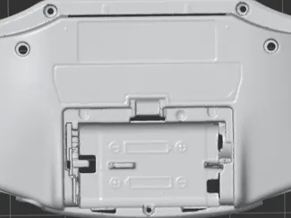 Gameboy advance back shell