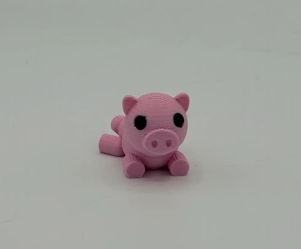 Articulating Pig Fidget [FLEXI SERIES X] - Free 3D Print Model - MakerWorld