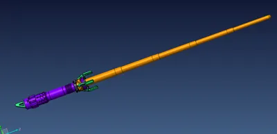 Lightsaber (with integrated lighting) by 豆叔建模 MakerWorld: Download Free ...