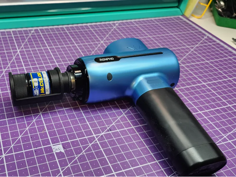 Hobby paint agitator