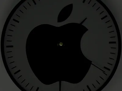 Apple Logo Negative for Projects