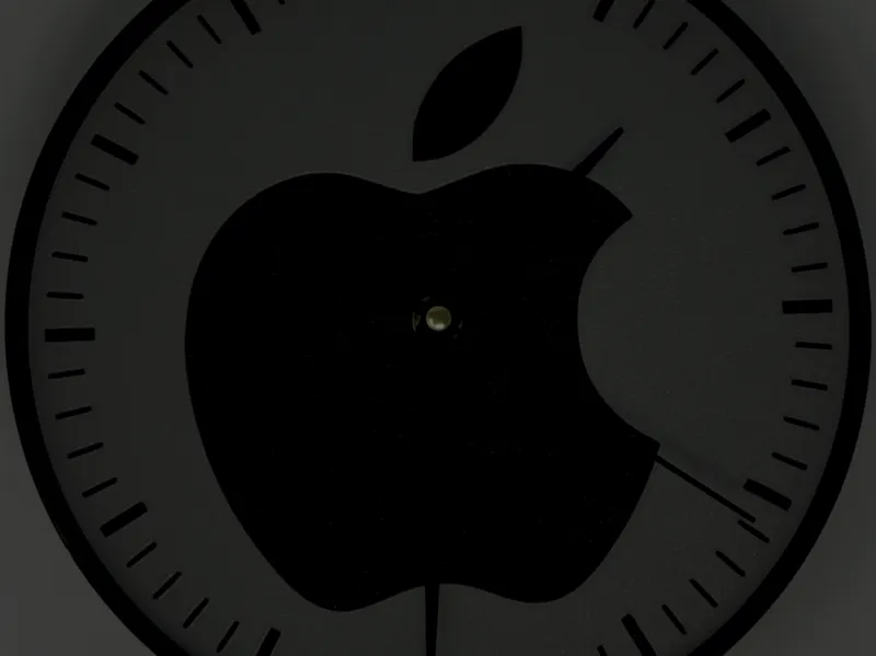 Apple Logo Negative for Projects