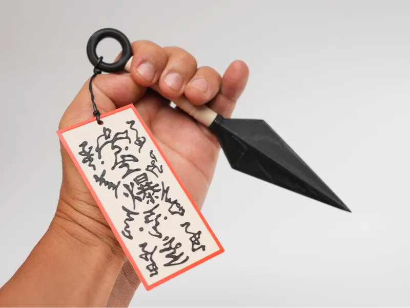 The Legendary Explosive Kunai | Anime Fan Art