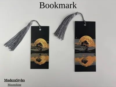 Colorful Bookmark - Moonshine