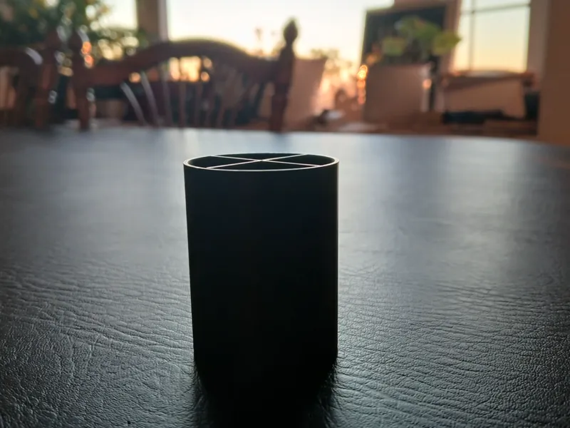 Small compact pencil holder.