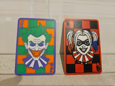 DC Comics Fan Art: The Joker & Harley Quinn 