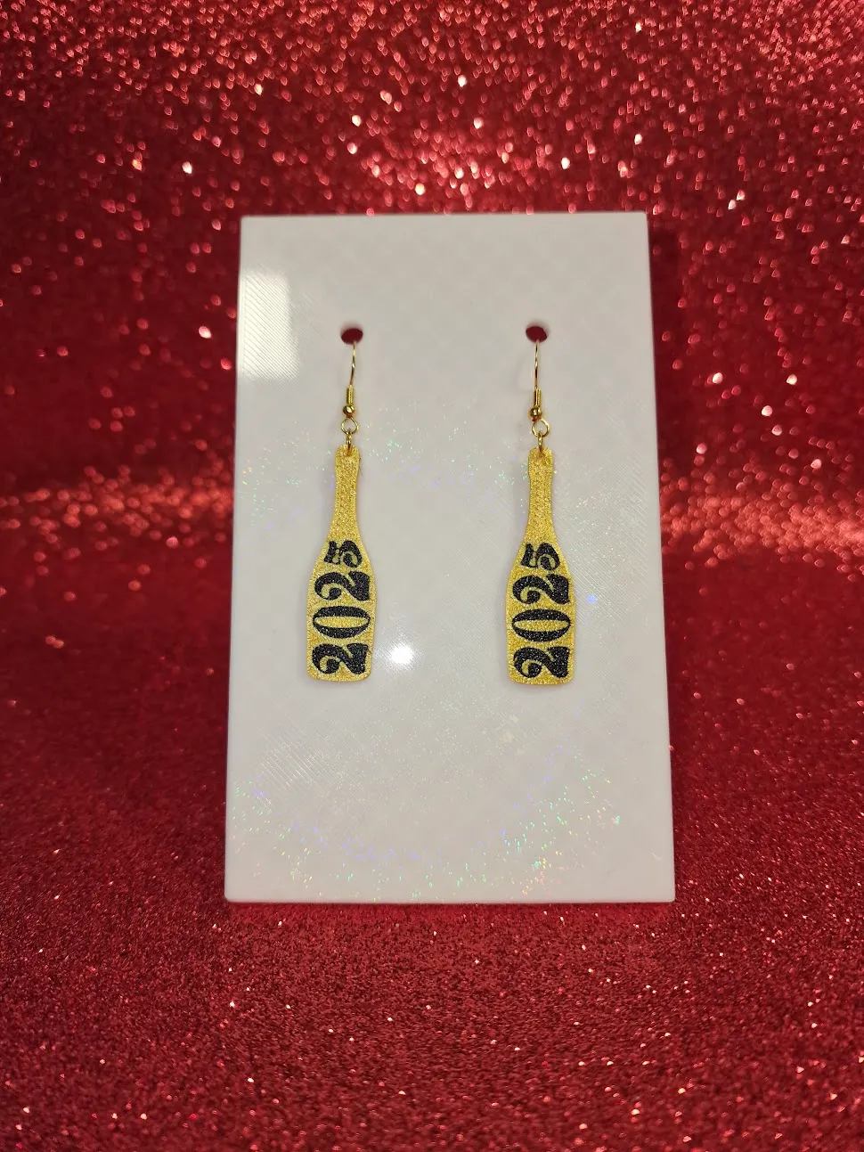 2025 in a bottle earrings view 2