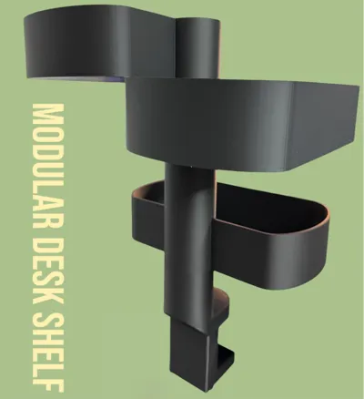 360° Modular Desk Shelf