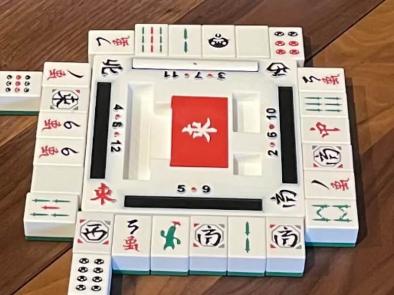 Riichi Mahjong East & South Wind Round Indicators