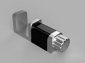 Display screen fixing clamps