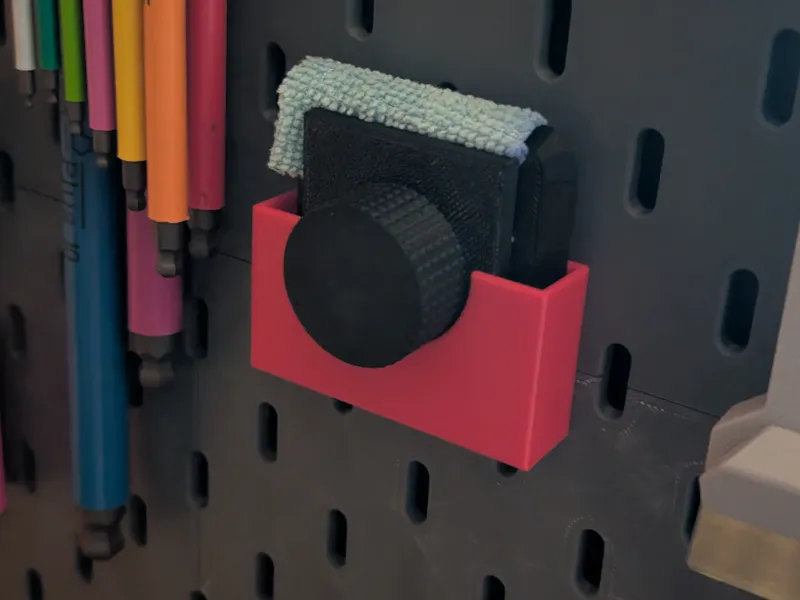 Skadis-Holder for BUILD PLATE CLEANER AND SCRAPER