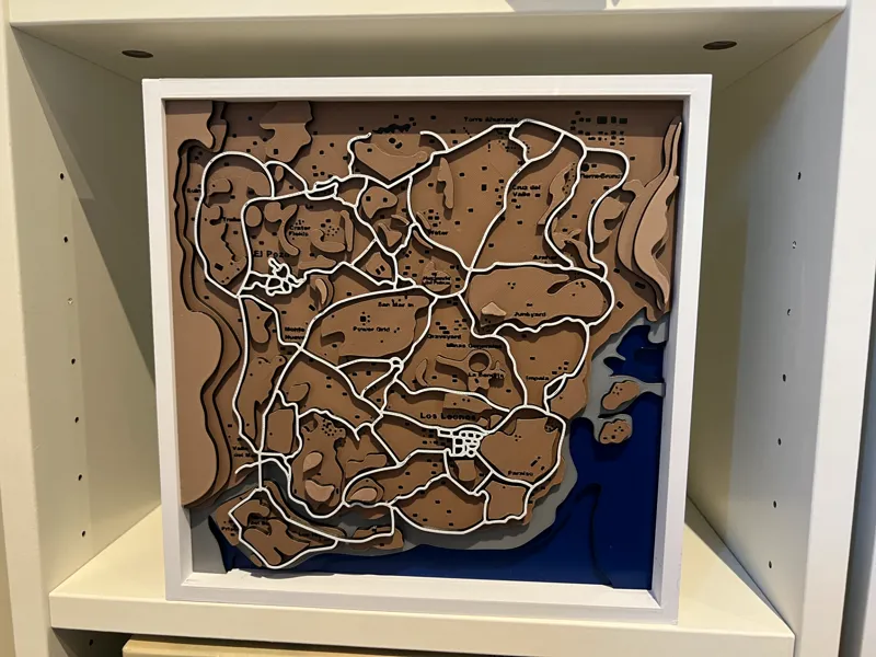 PUBG Miramar Map