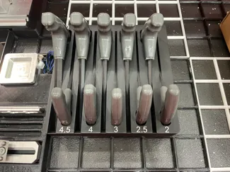 Gridfinity - PITTSBURGH Metric T-Handle Hex Set