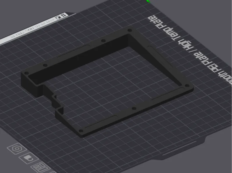 keyboard wedges for keeb.io Quefrency keyboard