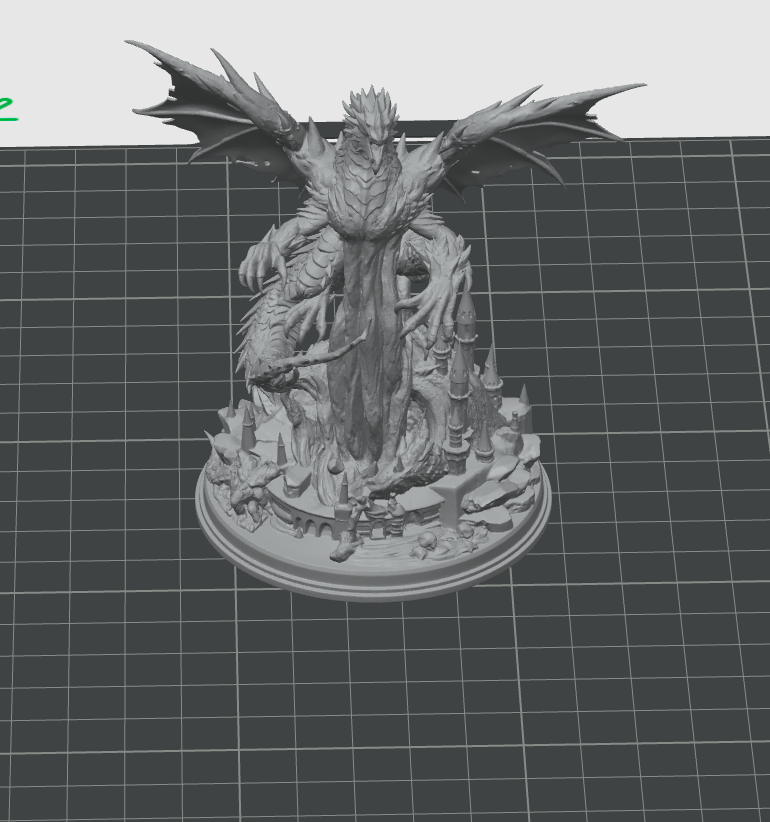 Miniatura 2 do modelo 3D Dragon ( 6 colour)
