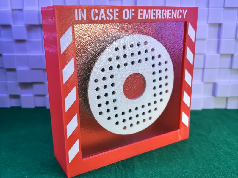 In case of emergency a little spool 100g filament