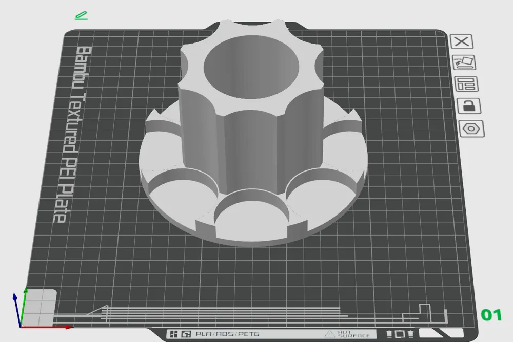 Spinning Poker Chip Holder by Kopp3D MakerWorld