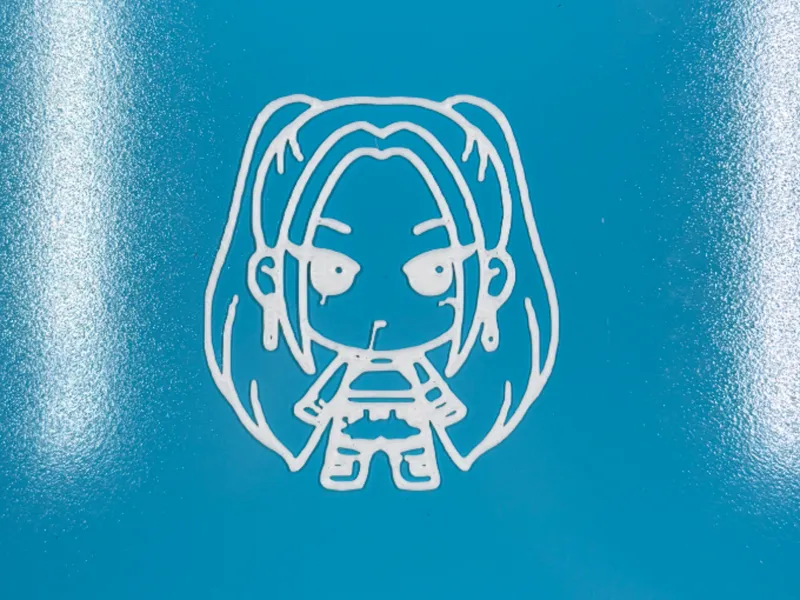 Kpop Deamon Hunters Huntrix Mira Outline