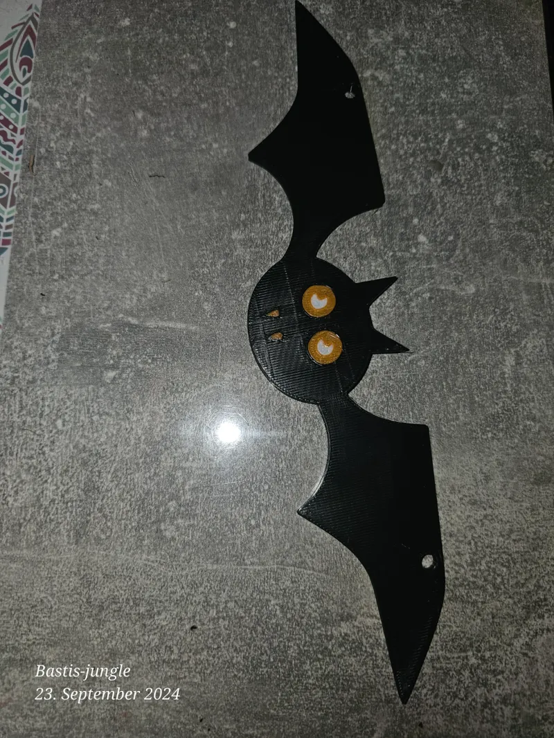 Kleine Fledermaus / Fensterdeko