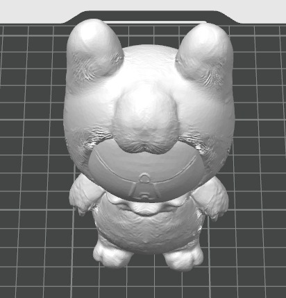 Miniatura 2 do modelo 3D 蛋仔派对惊魂寻宝队毛哆哆钥匙扣