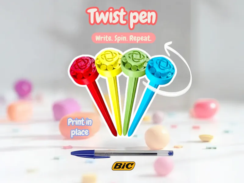 TWIST PEN - FIDGET SPINNER ANTISTRESS