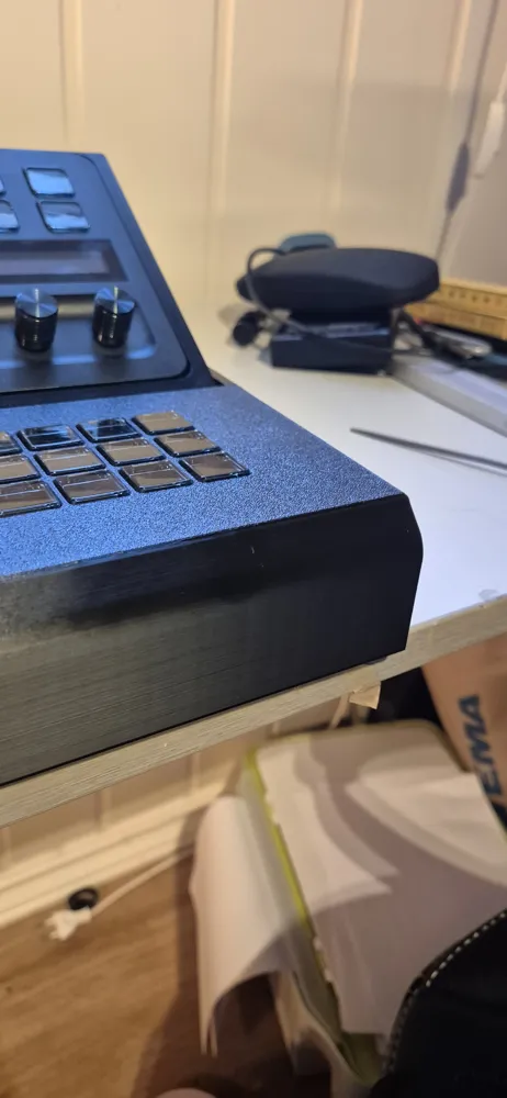 Two-Deck Control Desk - Stream Deck + & Module 15 - Free 3D Print Model ...