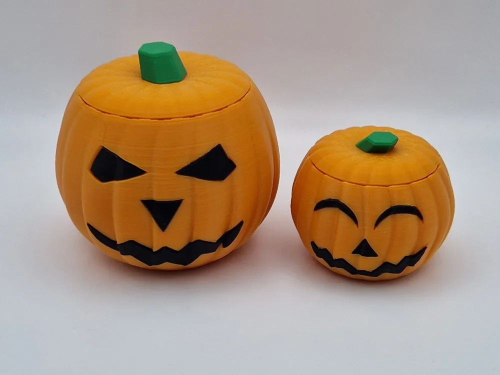 Mini Pumpkin Maze with Face - Free 3D Print Model - MakerWorld