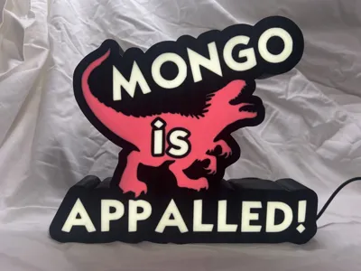 Mongo Is Appalled Lightbox (Dungeon Crawler Carl)
