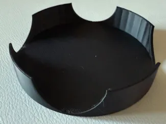 Simple coaster holder 100 6 x 3mm