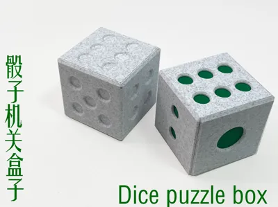 Dice Puzzle Box