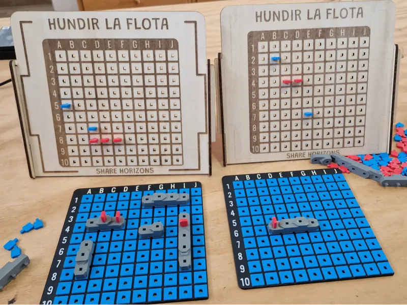 HUNDIR LA FLOTA JUEGO DE MESA