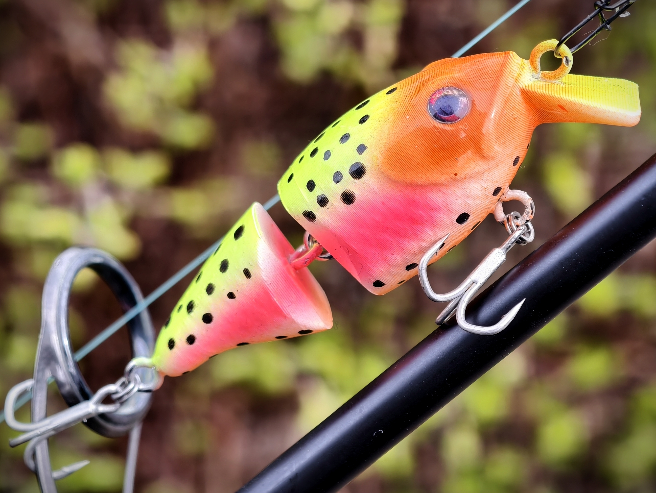 Miniatura 2 do modelo 3D 2-Piece Crankbait