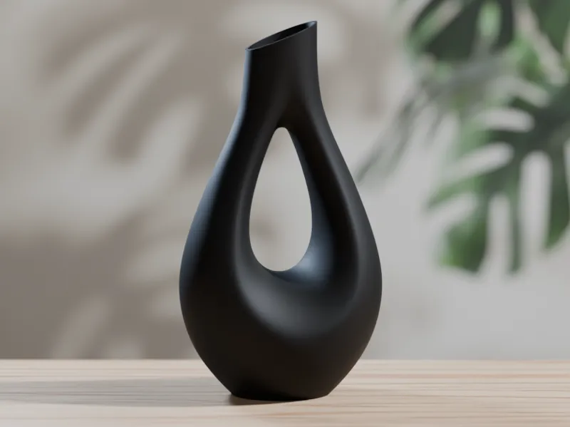Elegant Teardrop Vase