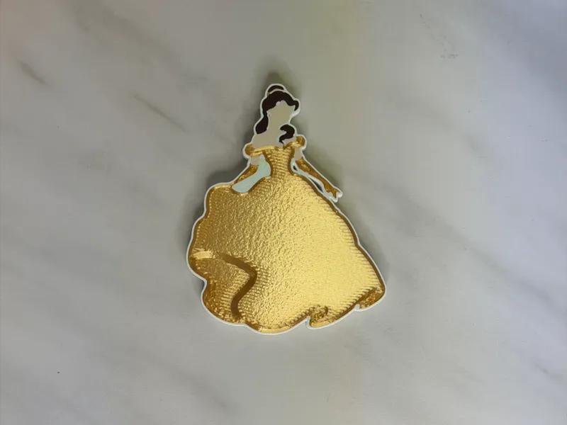 Book Lover Princess Magnet