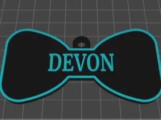 plaquinha devon