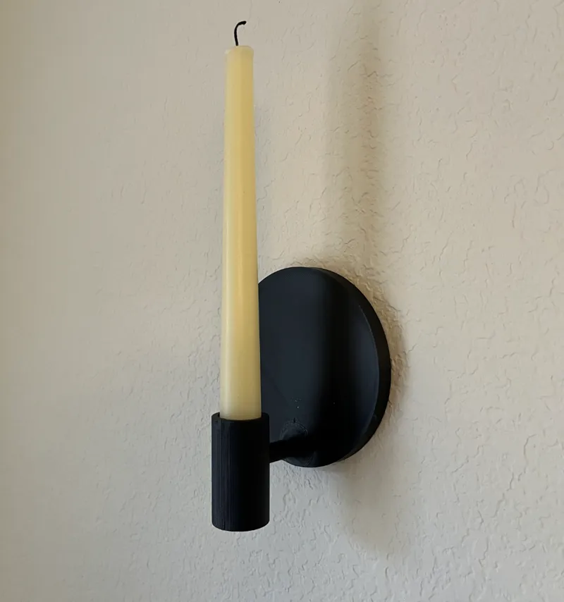 Taper Candle Wall Sconce