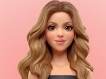 Shakira modelo 3d