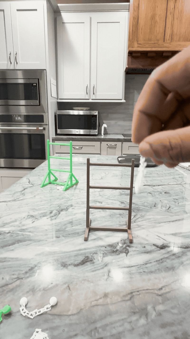 Mini Ladderball Toy - Articulating Ropeball