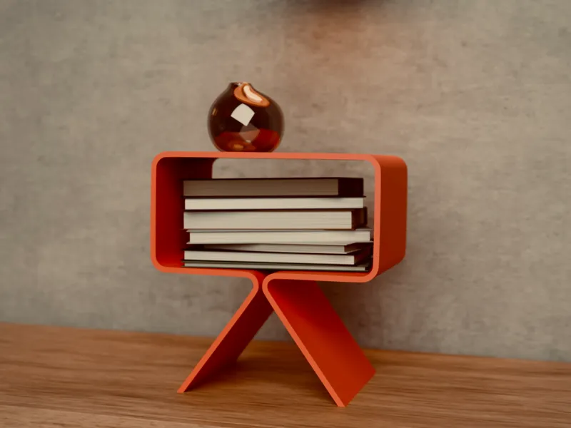 Retro Display Shelf