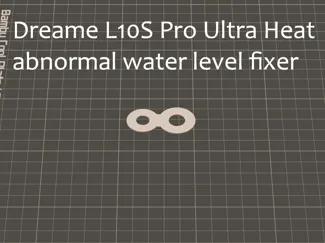 Dreame L10S abnormal water level fixer