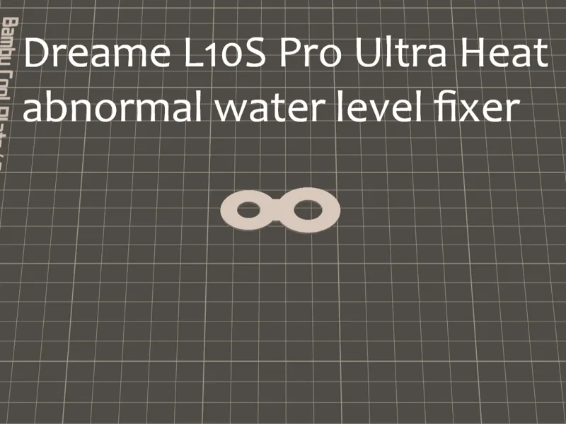 Dreame L10S abnormal water level fixer