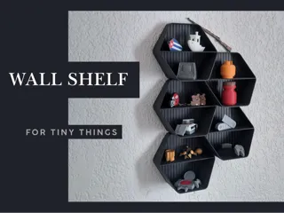 Wall Shelf for Miniatures