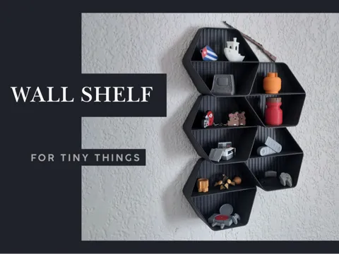 Wall Shelf for Miniatures